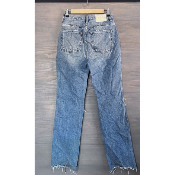 GRLFRND THE SARA SUPER HIGH RISE SLIM STRAIGHT SIZE 26 - Picture 5 of 7